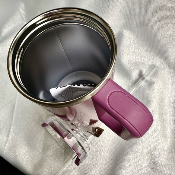 🎉4xHP! STANLEY x Target ✨NWT 40oz Quencher in DISCONTINUED HTF Mauve Shimmer - Picture 9 of 10